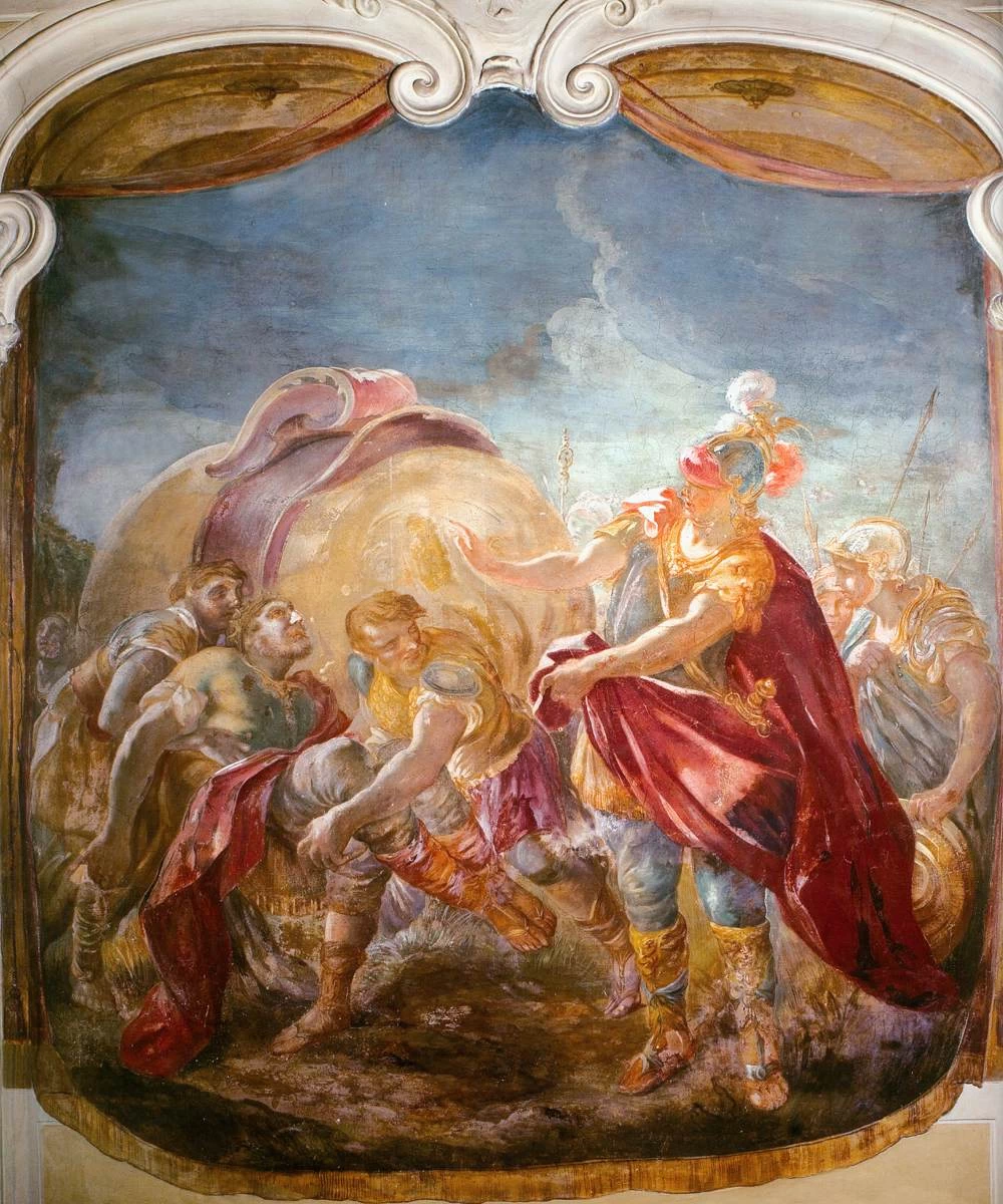 Decorazione del portego - Casino Correr, Murano